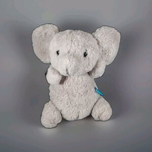 Manhatten Toy Company Gray Elephant Plush 326283 Stuffed Animal Security Lovey